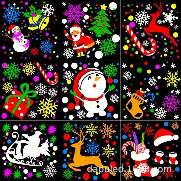 Snowflake Christmas Laser Projector Light - 16 Patterns, Waterproof Rotating LED Decor EG000001 - Image 4