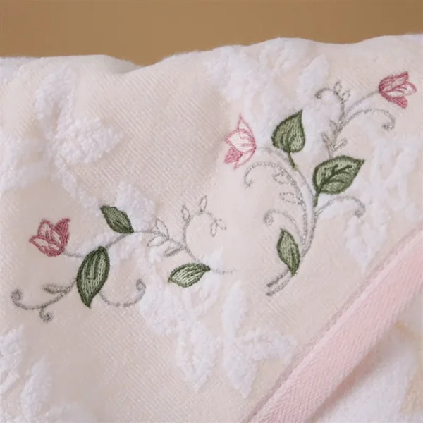 68x34 CM High-Quality Cotton Towel - Soft, Absorbent, Embroidered for Adults HH00006 - Image 4