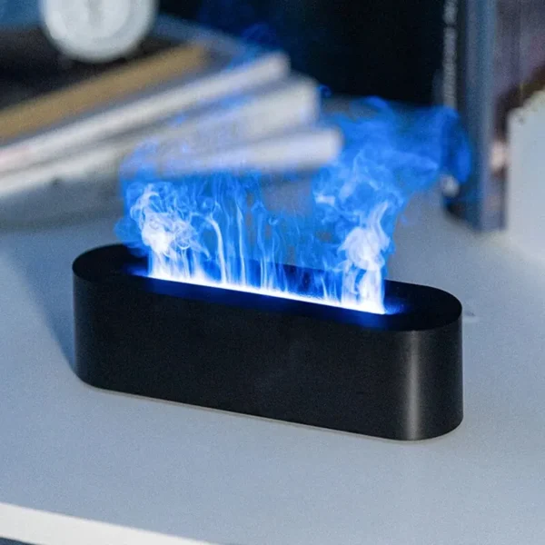 RGB Flame Aroma Diffuser Humidifier with 7-Color LED - USB Desktop Air Purifier EG000002 - Image 5